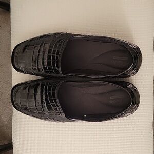 Clarks womens size 9 black shoes